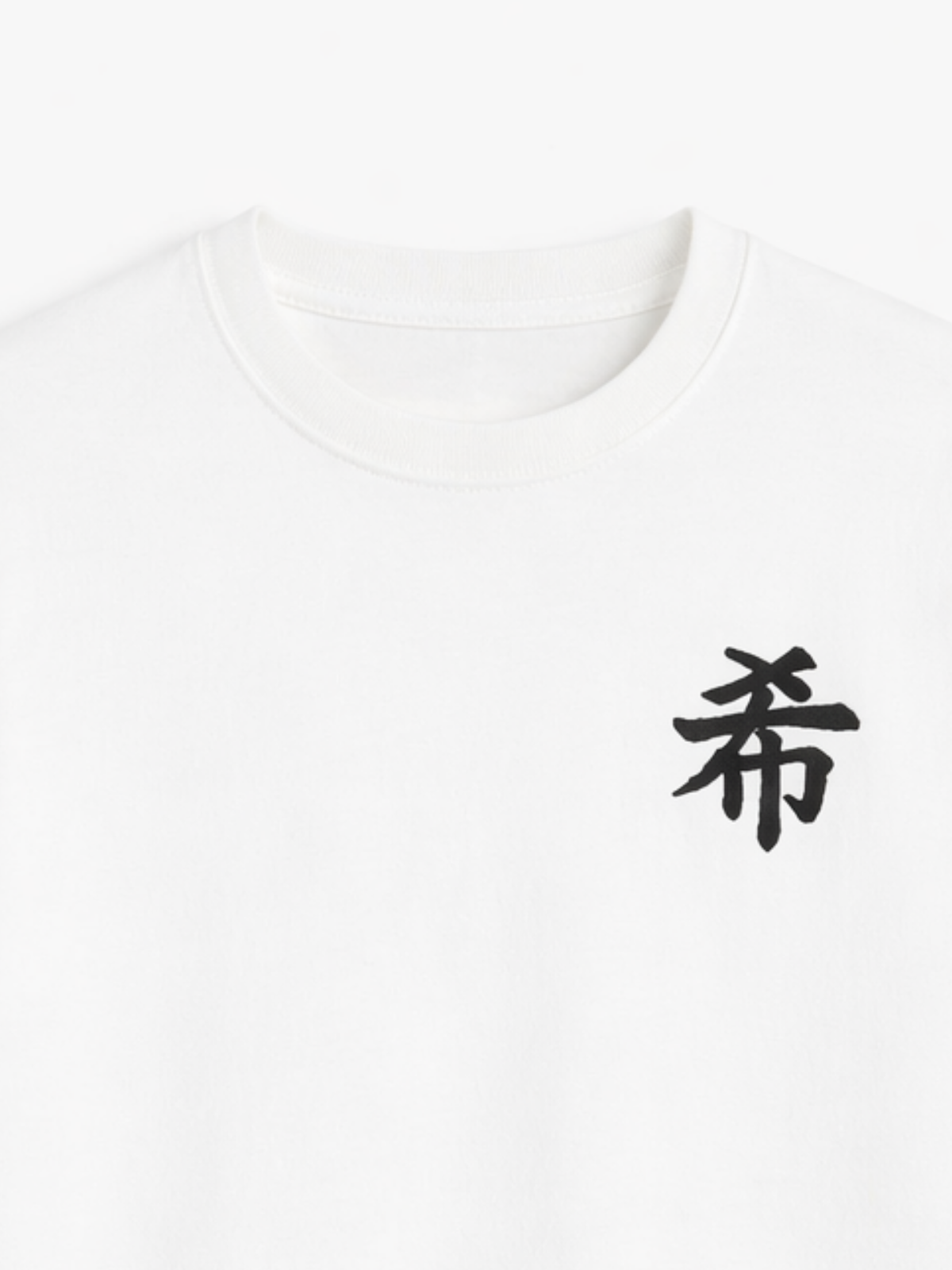 Sapporo Premium Oversized Embroidered T-Shirt White – Hope 希 | 5C5V Japanese Streetwear