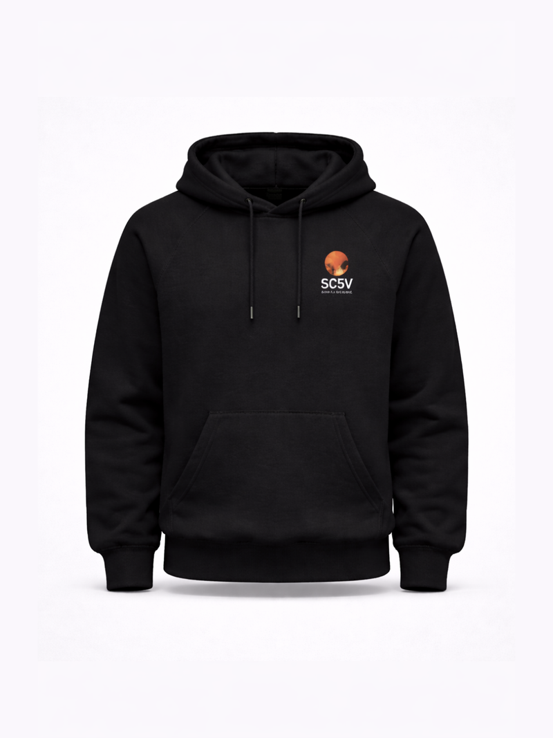 Radiant Dawn Hoodie — Kanji Streetwear Hoodie | Black