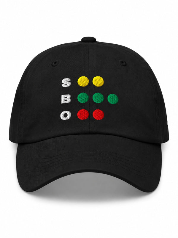 Osaka Strength 力 Full Count Japanese Baseball Cap – Black · Navy · Dark Grey