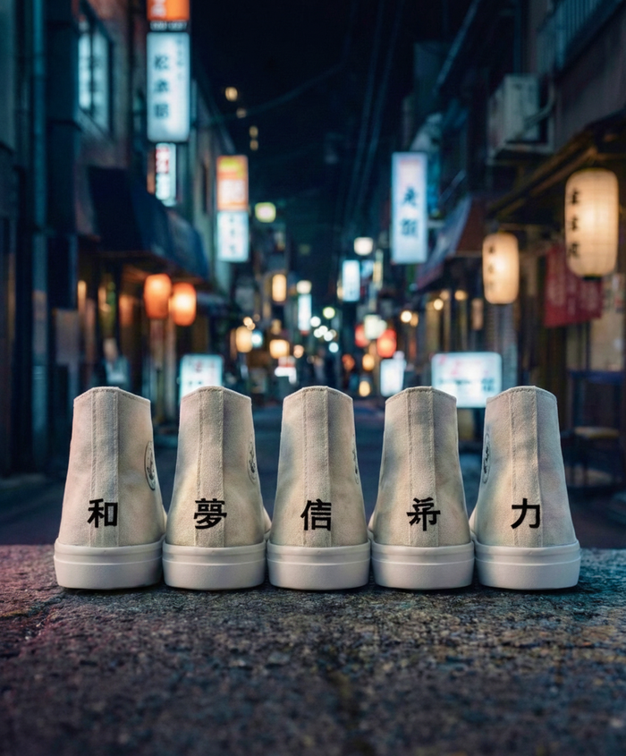5C5V kanji high tops