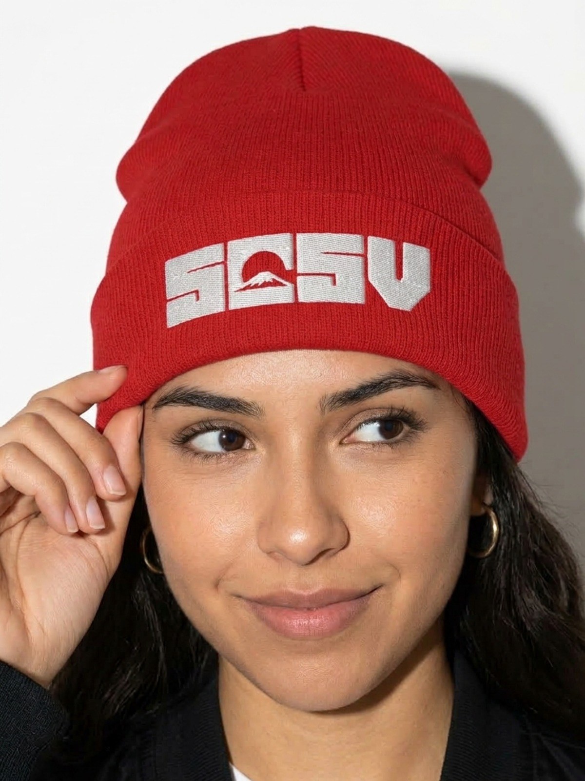 帽子 sooty Gradient Beanie red fuji Mt Fuji Japanese Beanie in Red | 5C5V Originals