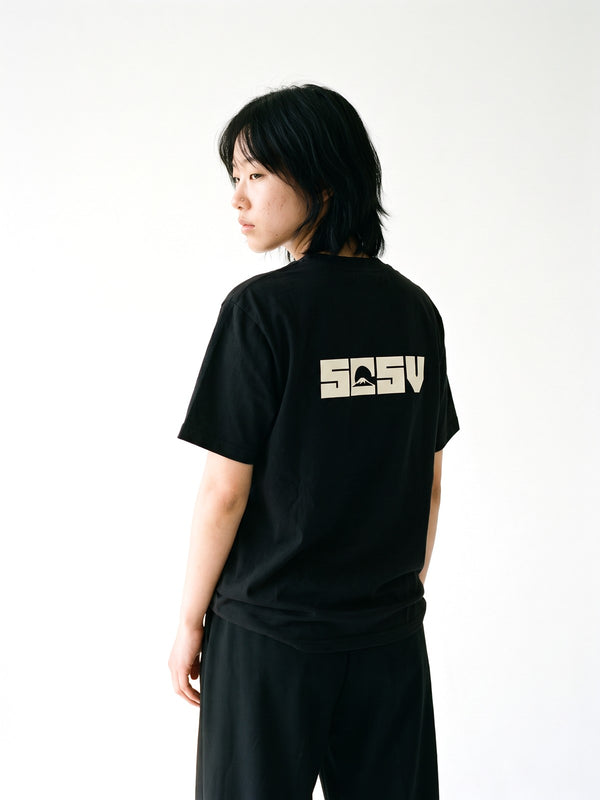 5C5V Originals (元) Japanese T-Shirt – Black · Navy
