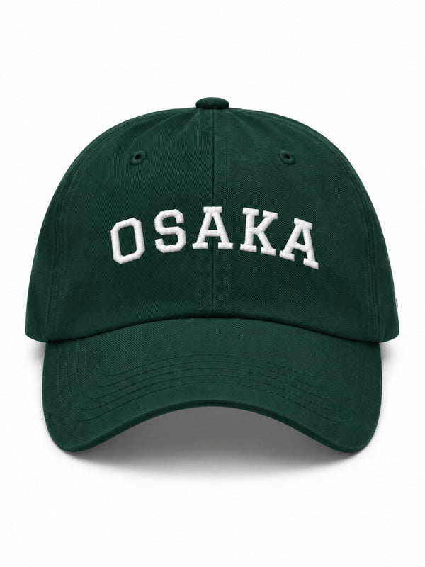 Osaka Strength 力 Varsity Japanese Baseball Cap – Spruce · Navy · Black