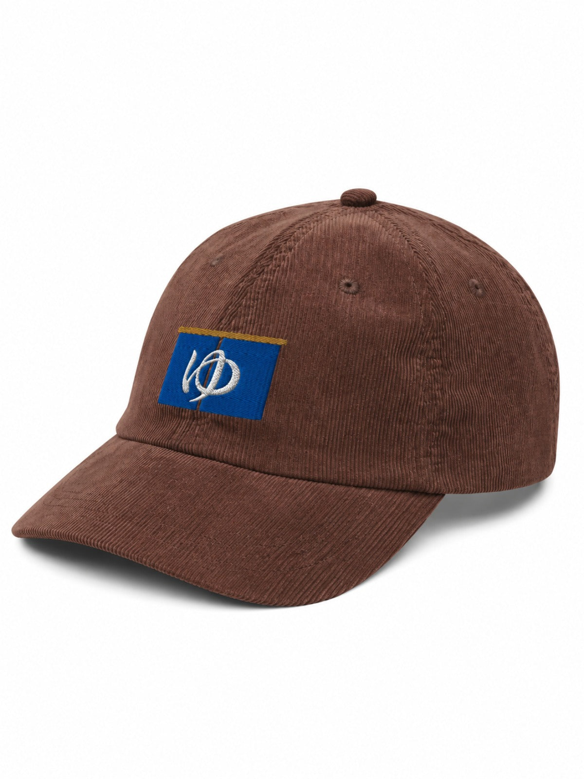 5C5V Sentō 銭湯 corduroy Japanese baseball cap in brown – side view