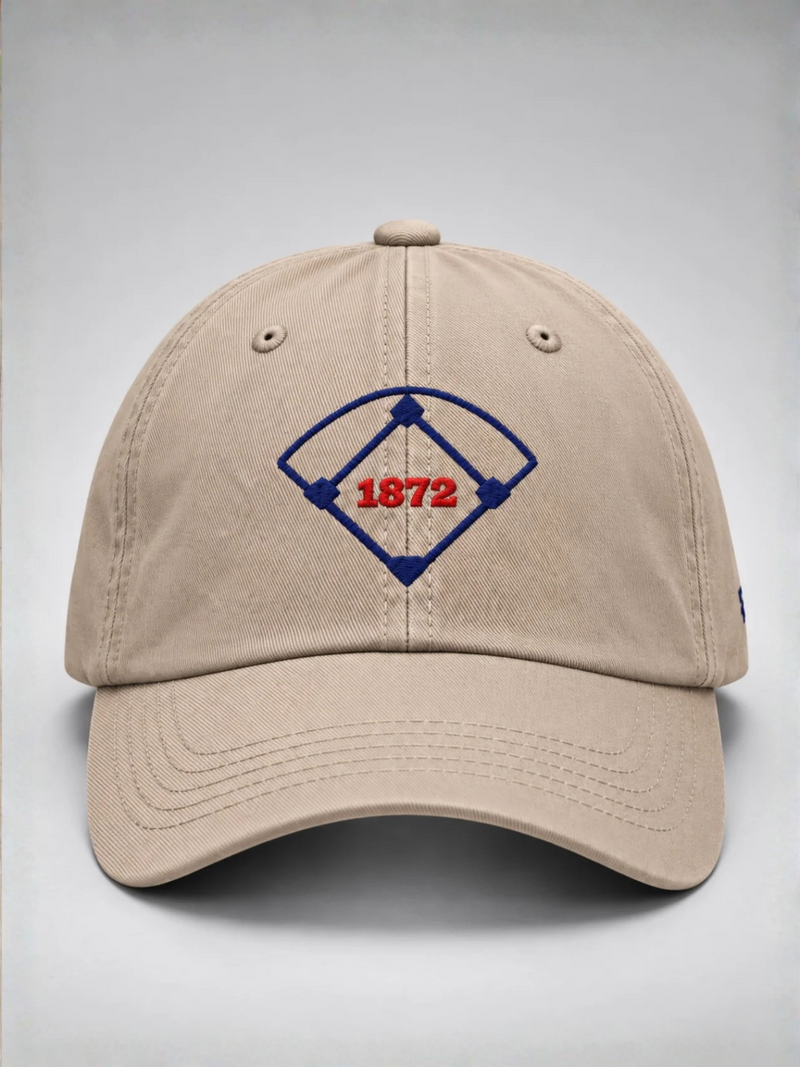 Tokyo Dream 1872 Japanese Baseball Cap, stone – front view