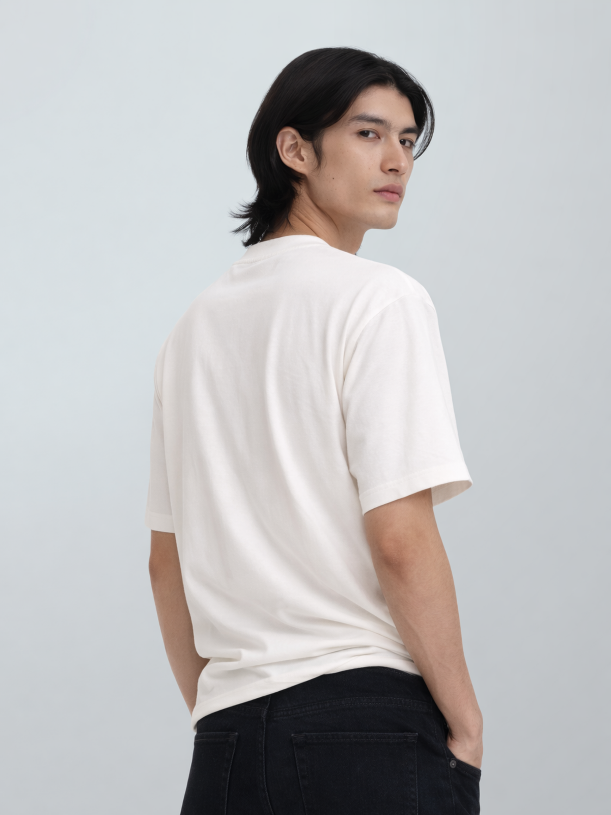 Sapporo Premium Oversized Embroidered T-Shirt White – Hope 希 | 5C5V Japanese Streetwear