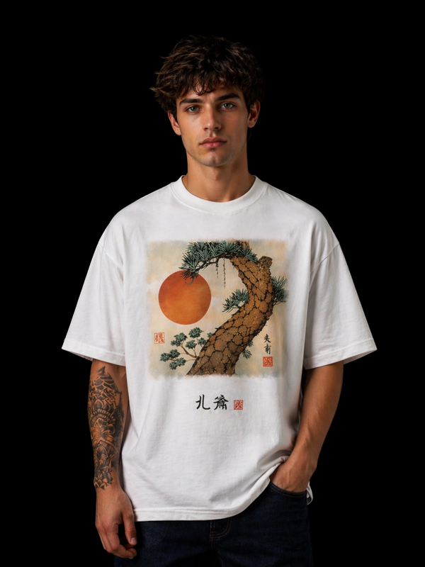 Edo Collection- Seán Seachtain Inspired Hokusai Tee 裏 Edition