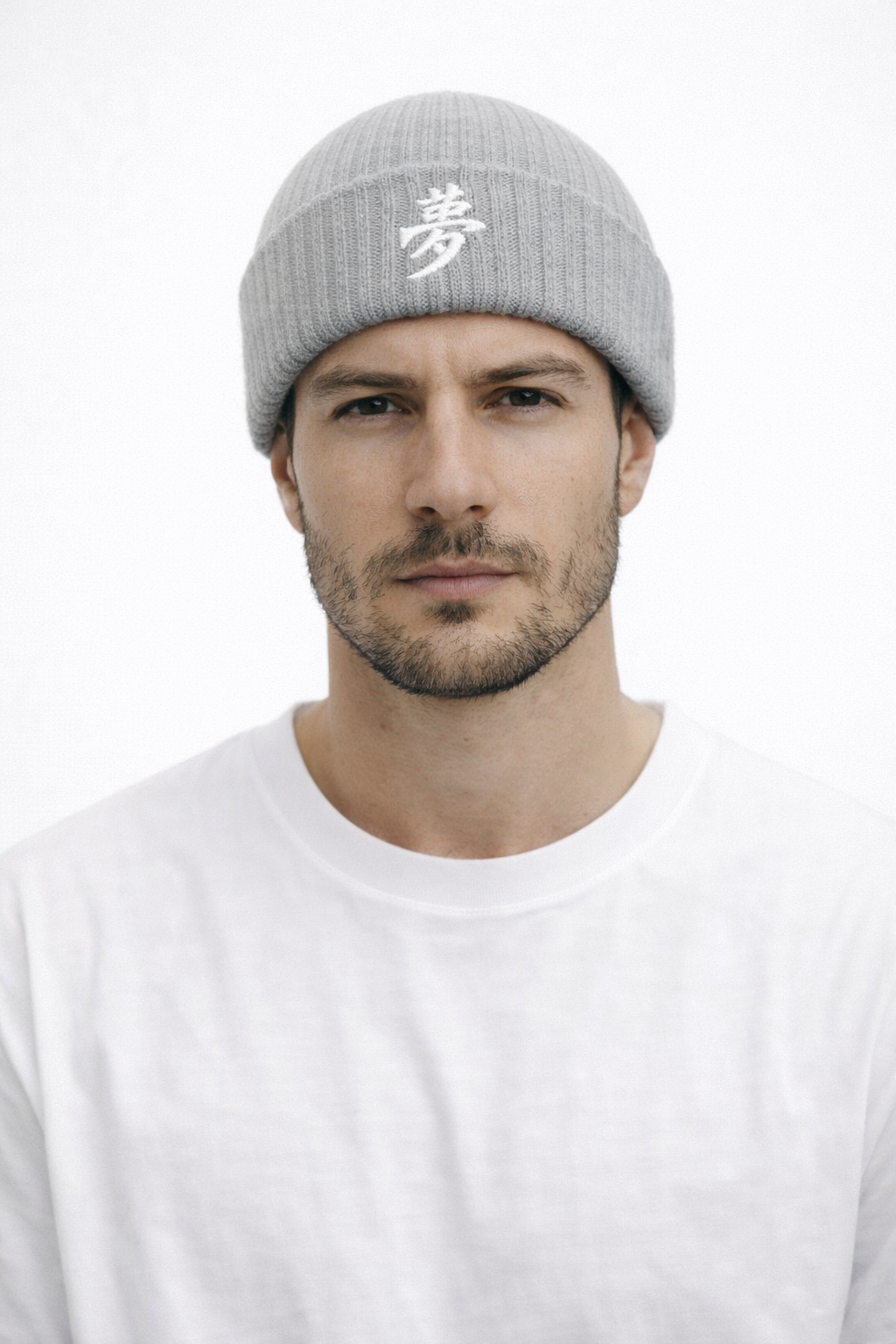 Tokyo Dream 夢 Ecru Fishermans Beanie | 5C5V