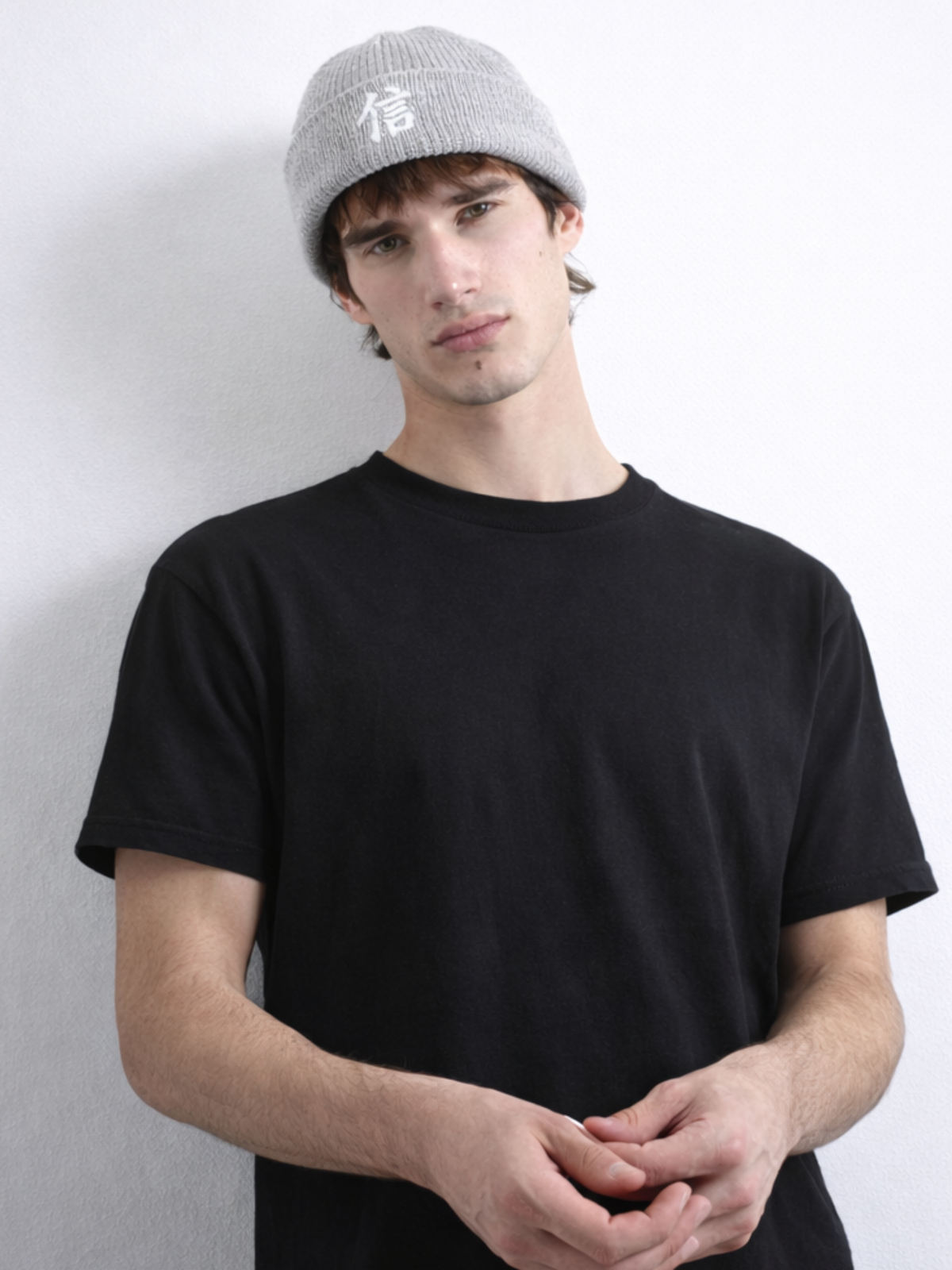 Yokohama Trust 信 - Fisherman beanie Athletic Heather