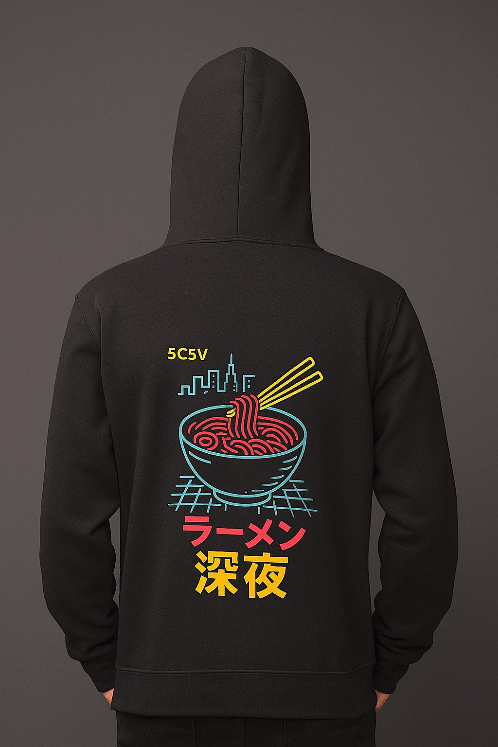 Neon Dawn — Midnight Ramen Hoodie