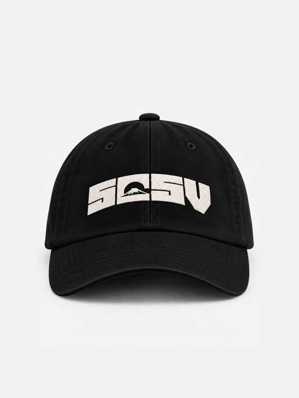 5C5V Originals Japanese Black Baseball Cap