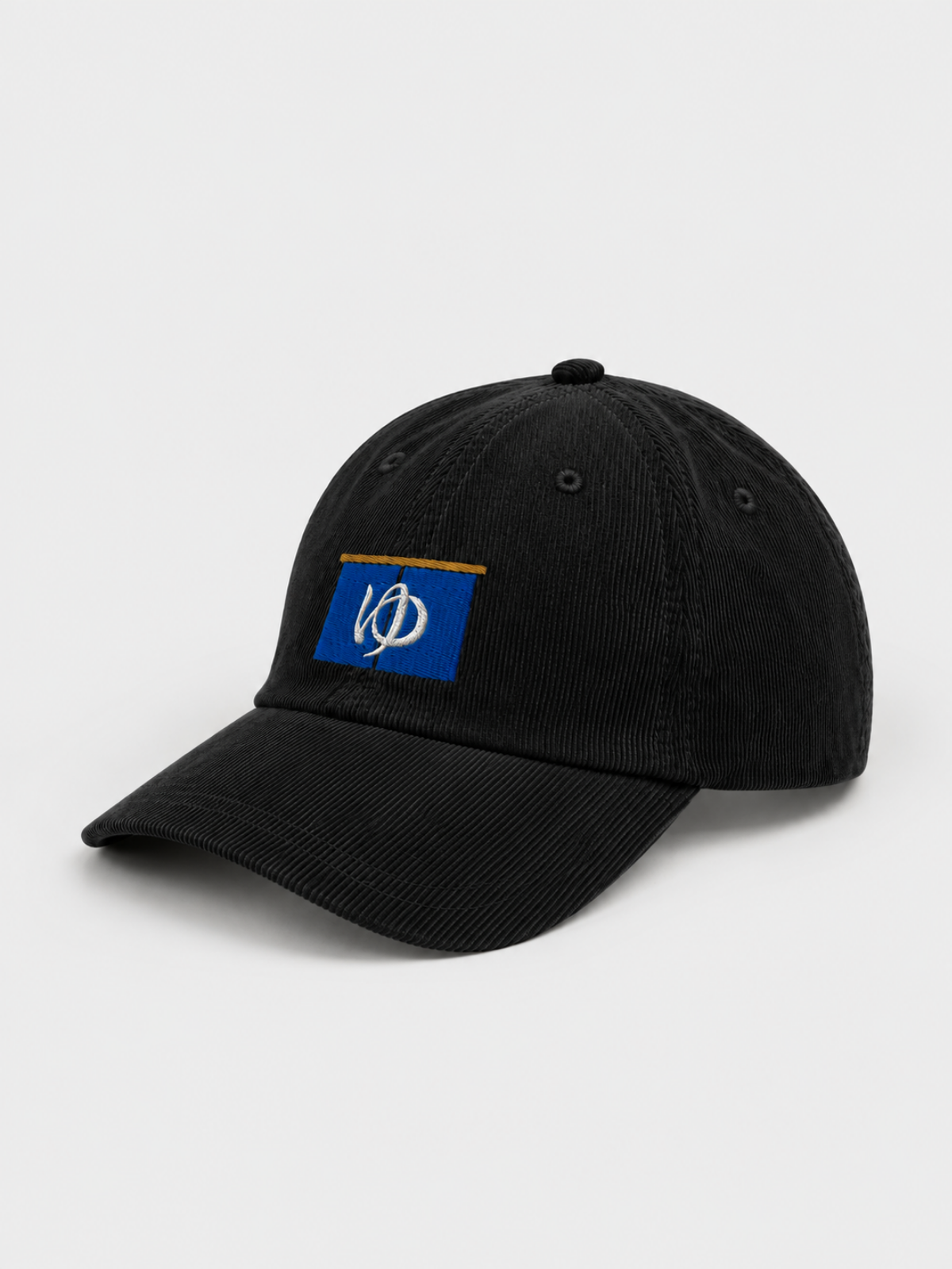 Sentō Japanese Corduroy Baseball Cap – Black | 5C5V