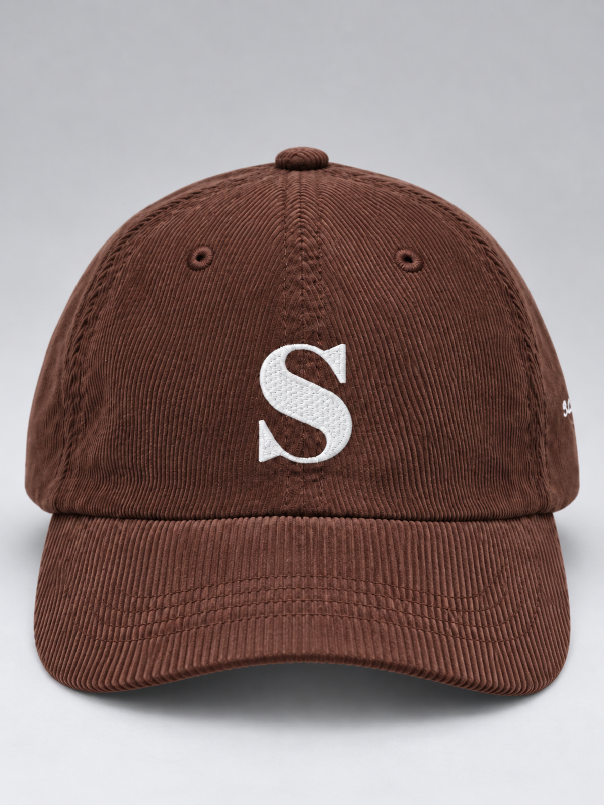 Sapporo Hope 希 S Corduroy Japanese Brown Baseball Cap
