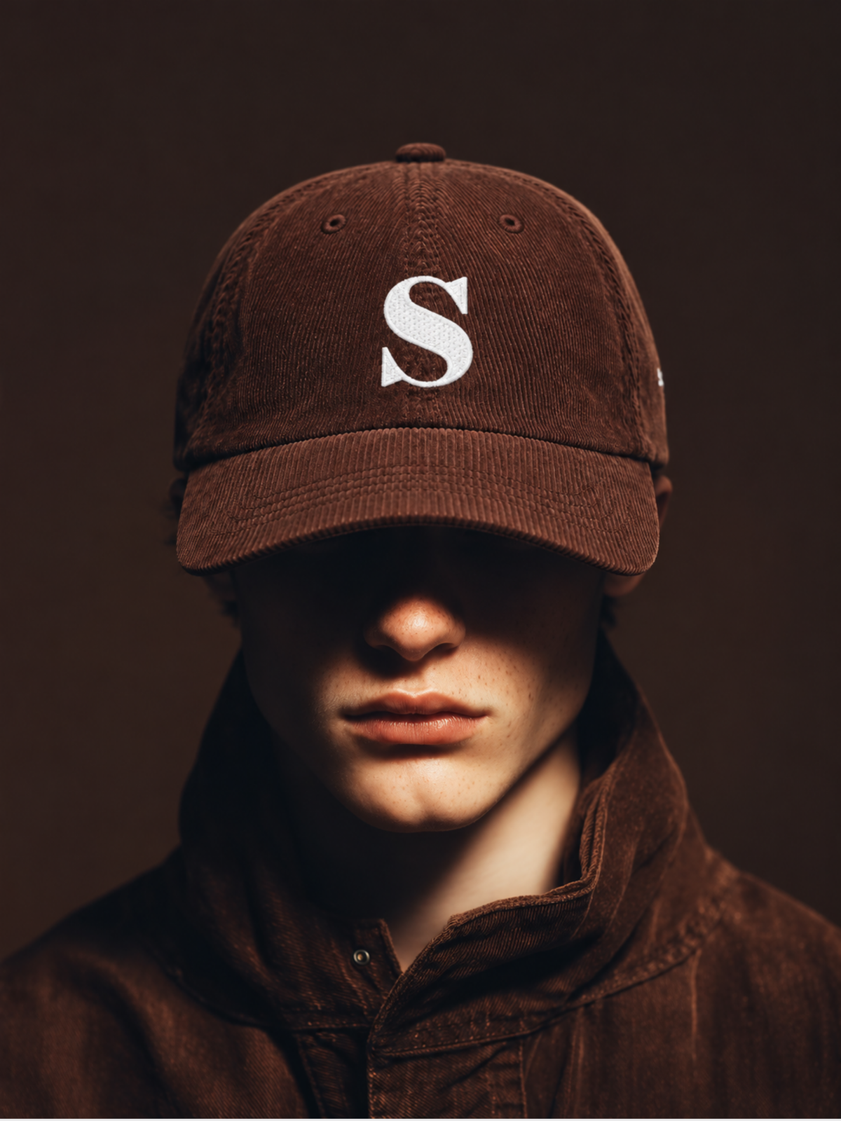 Sapporo Hope 希 S Corduroy Japanese Brown Baseball Cap