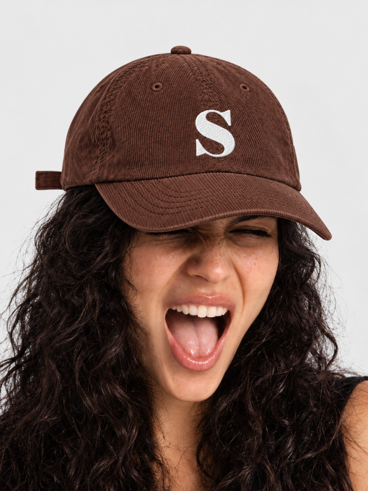 Sapporo Hope 希 S Corduroy Japanese Brown Baseball Cap