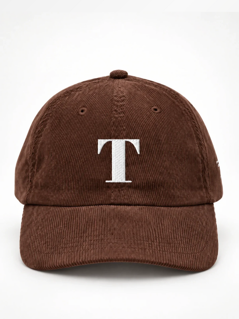 Tokyo Dream 夢 T Corduroy Japanese Brown Baseball Cap