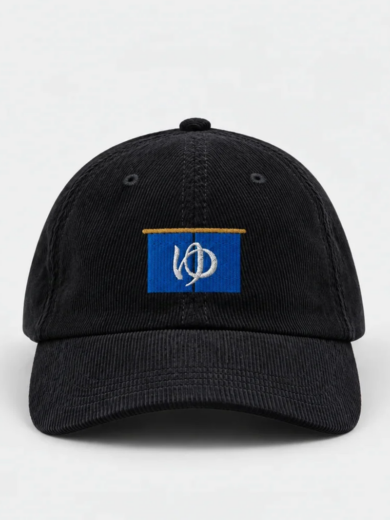 Sentō Japanese Corduroy Baseball Cap – Black | 5C5V