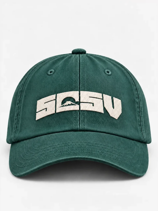 5C5V Originals (元) Japanese Baseball Cap – Spruce