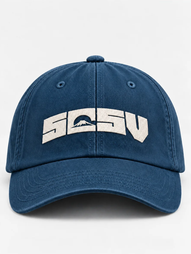 5C5V Originals (元) Japanese Baseball Cap – Navy