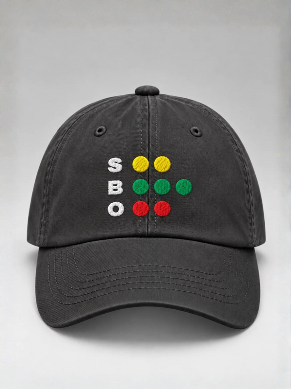 Osaka Strength 力 Full Count Japanese Dark Grey Baseball Cap