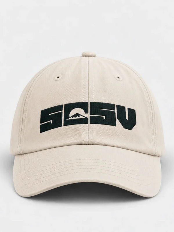 5C5V Originals (元) Japanese Baseball Cap – Stone
