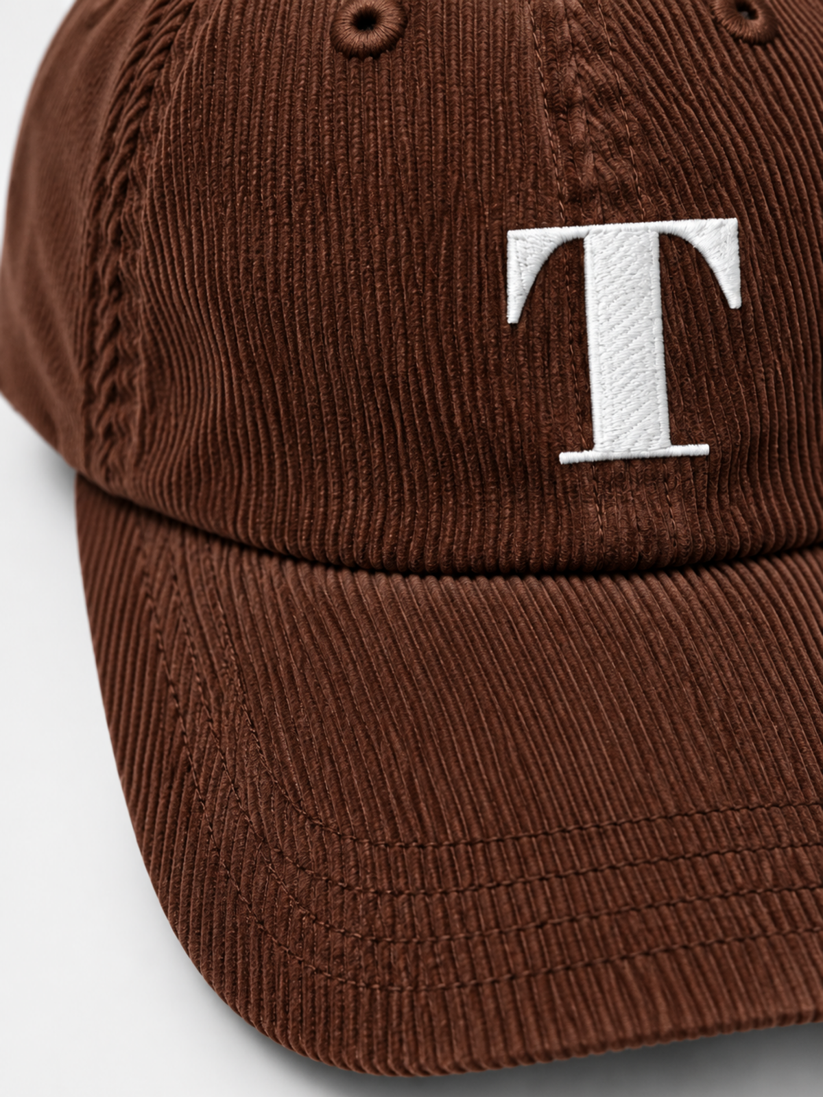 Tokyo Dream 夢 T Corduroy Japanese Brown Baseball Cap