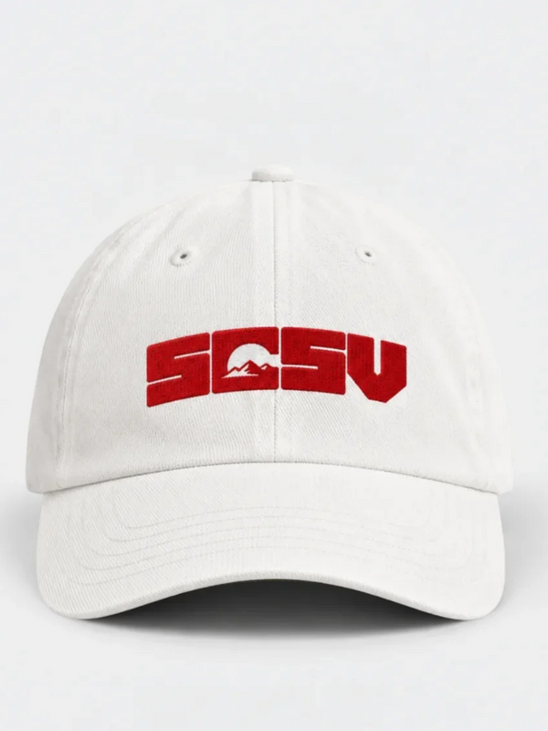 5C5V Originals (元) Japanese Baseball Cap – White