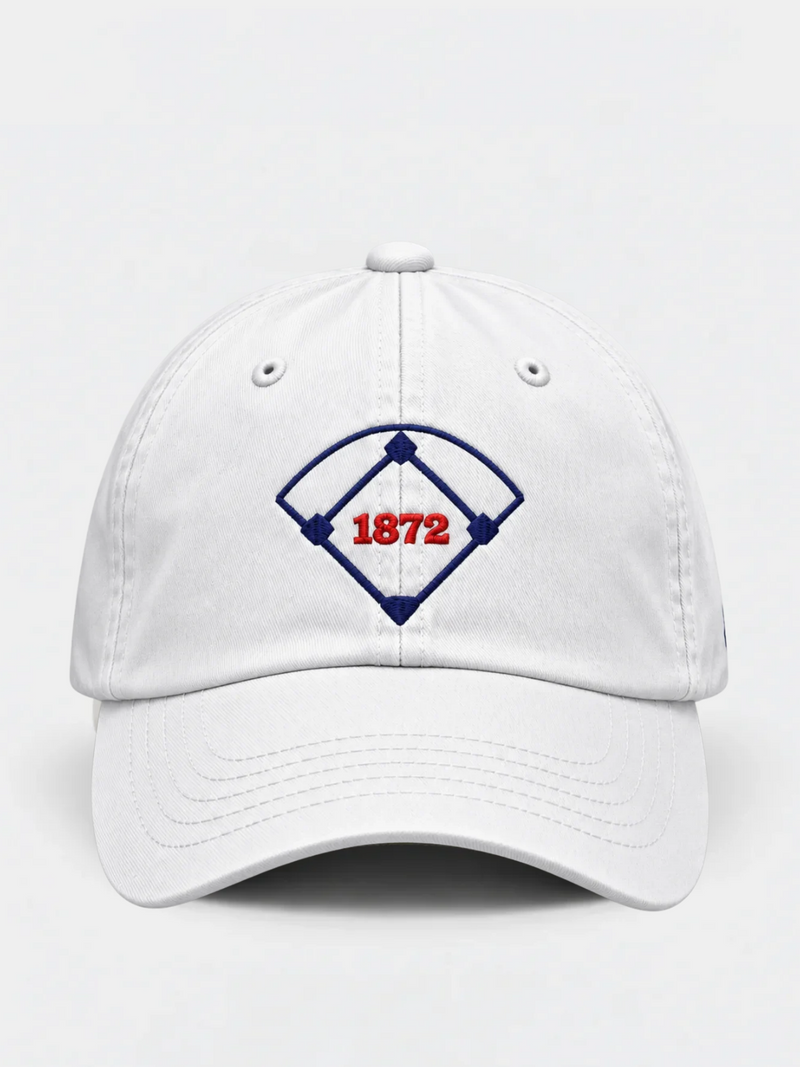 Tokyo Dream 1872 Japanese Baseball Cap, white – front view