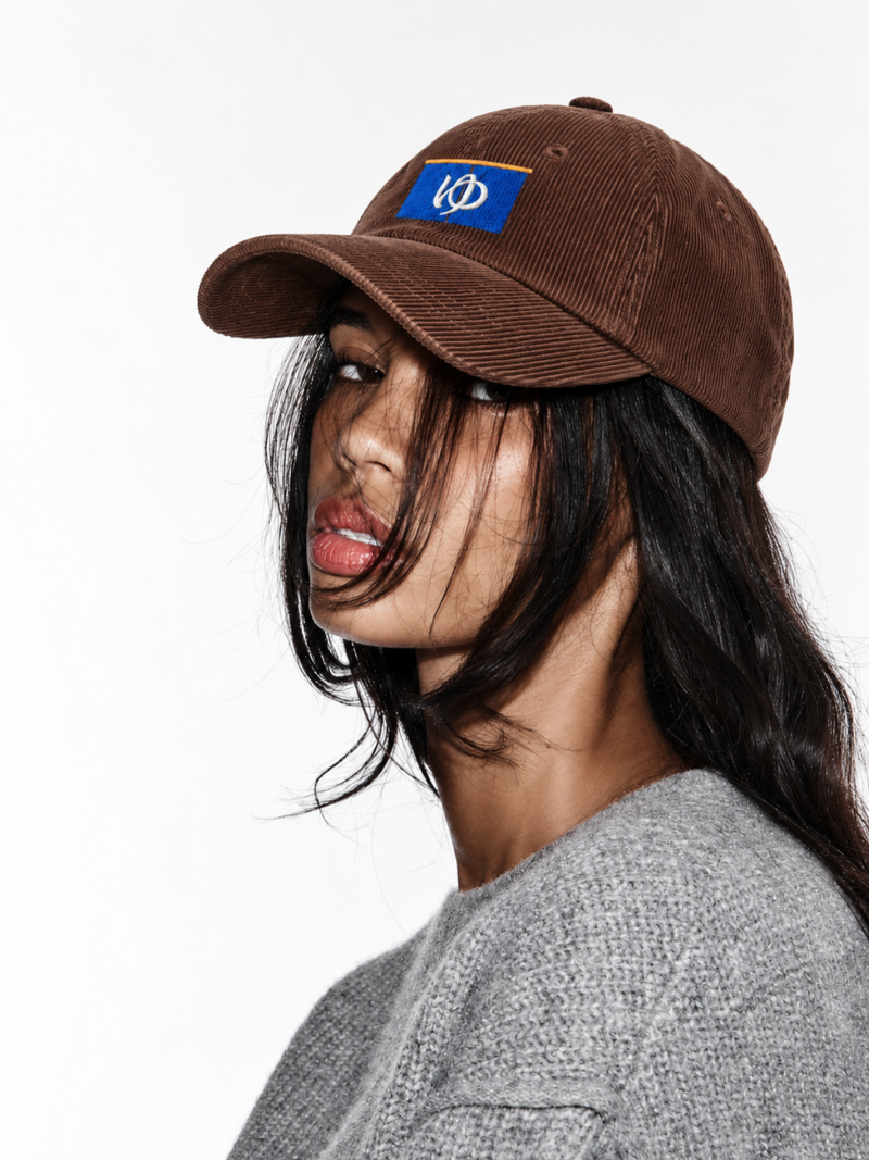 Sentō Japanese Corduroy Baseball Cap – Brown | 5C5V