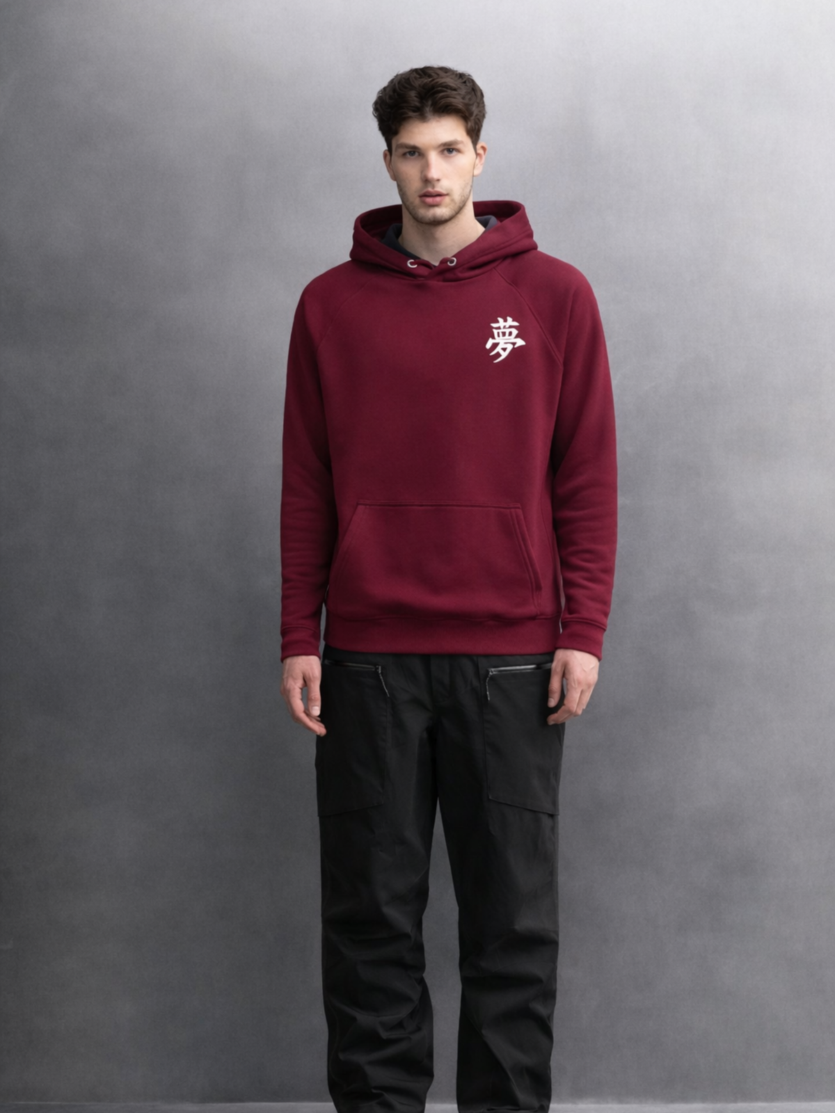 Tokyo Unisex Hoodie | Dream Burgundy