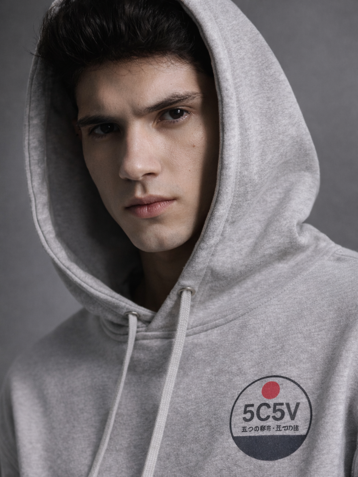 Kyoto Neon Dawn Level Up Hoodie Grey
