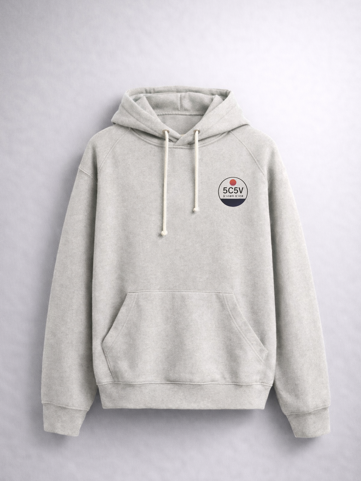 Kyoto Neon Dawn Level Up Hoodie Grey