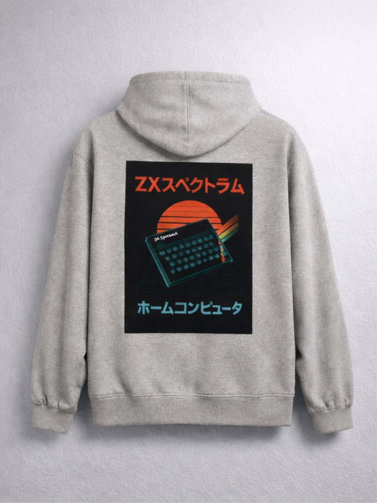 Osaka ZX Spectrum Retro Hoodie | Neon Dawn