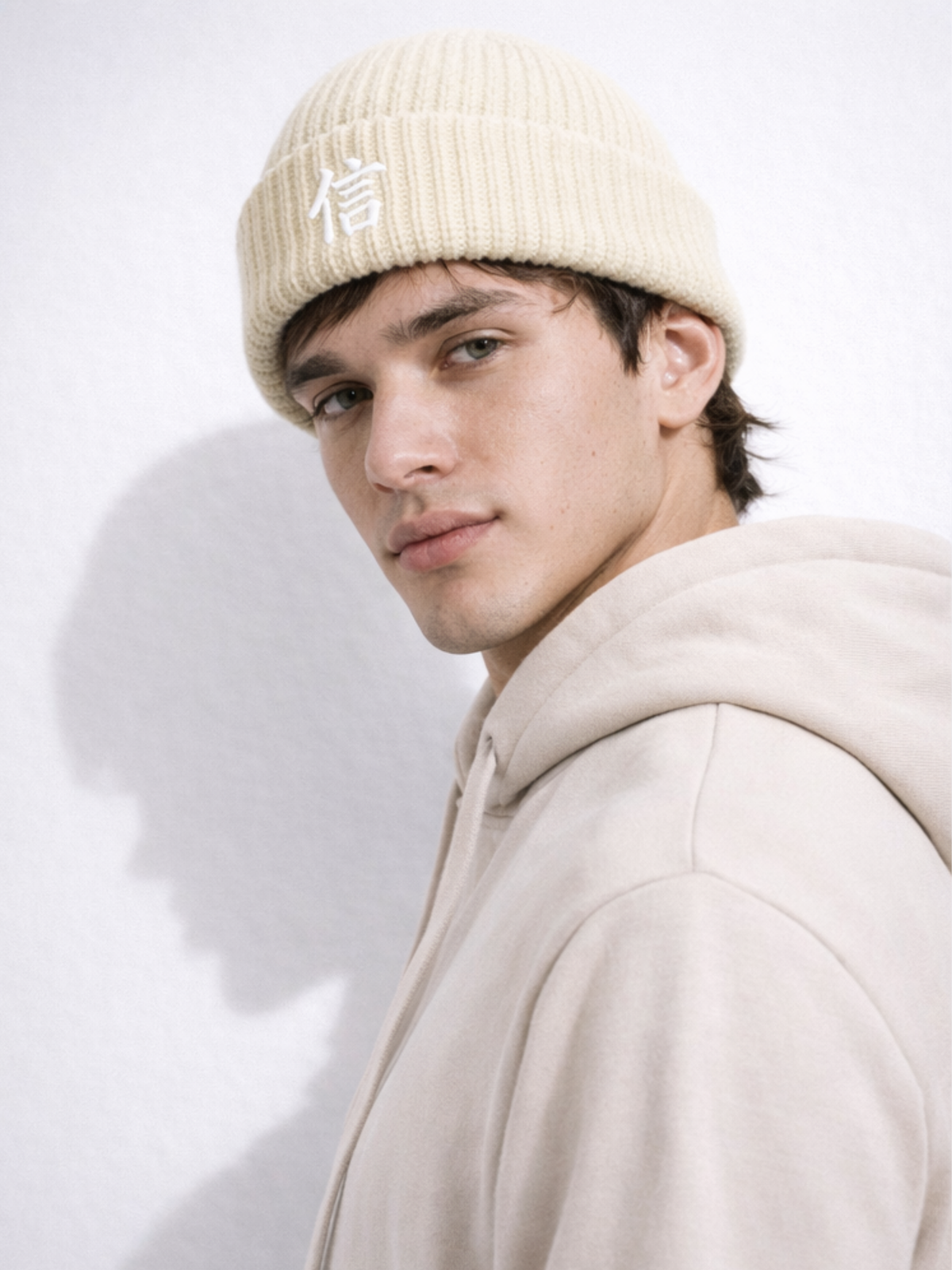 Yokohama Trust 信 - Fisherman beanie Athletic Heather