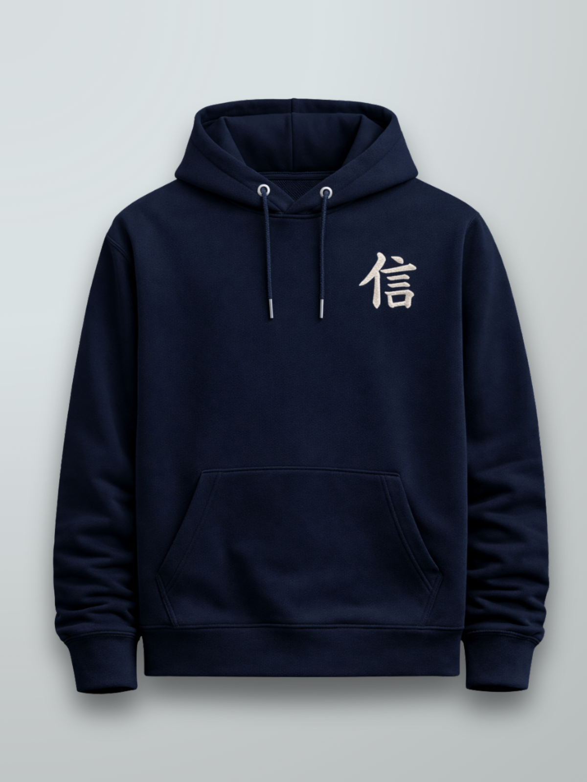 Yokohama Trust 信 Kanji Streetwear Hoodie | 5C5V