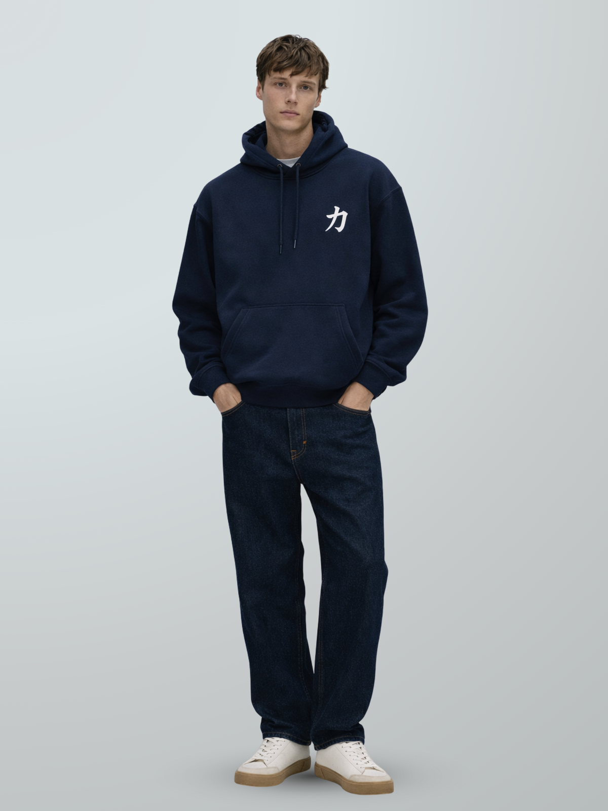 Osaka Stength 力 Kanji Streetwear Hoodie | 5C5V