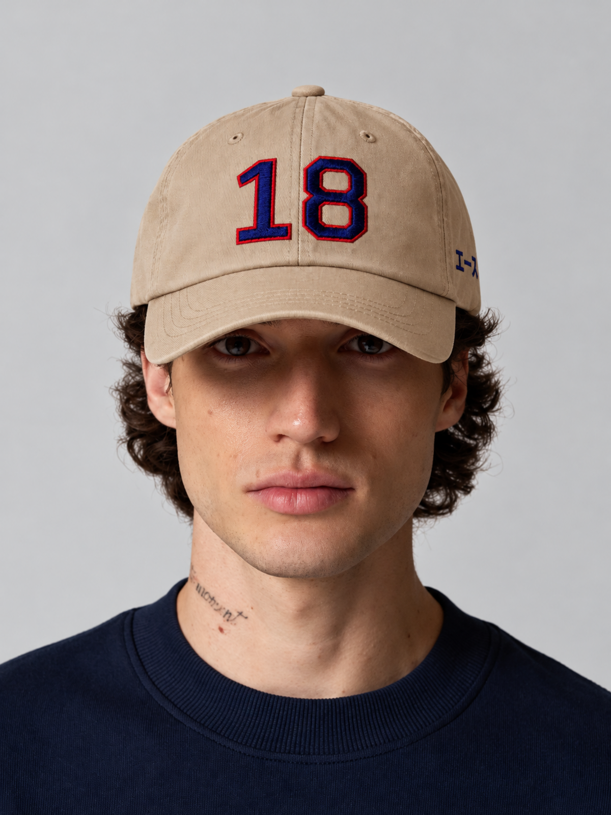Tokyo Dream 夢 Ace 18 Japanese Khaki Baseball Cap