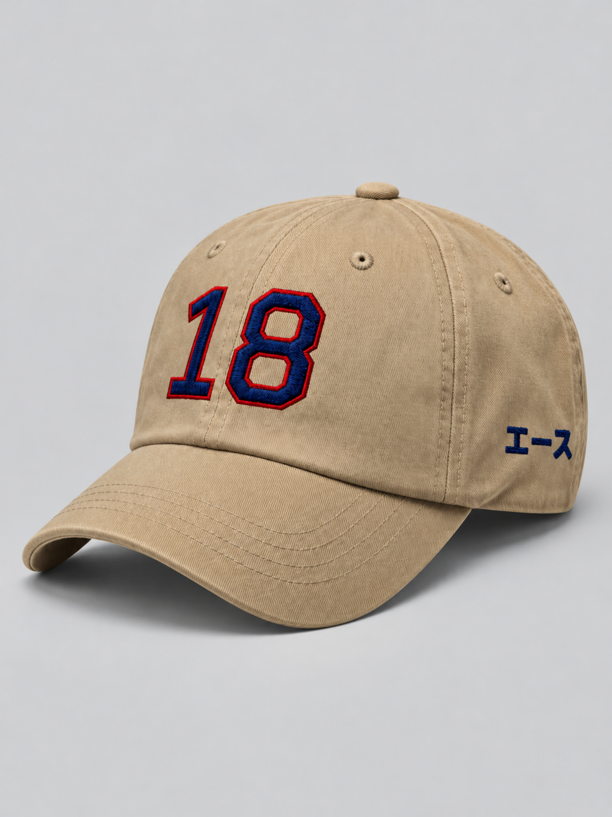 Tokyo Dream 夢 Ace 18 Japanese Khaki Baseball Cap
