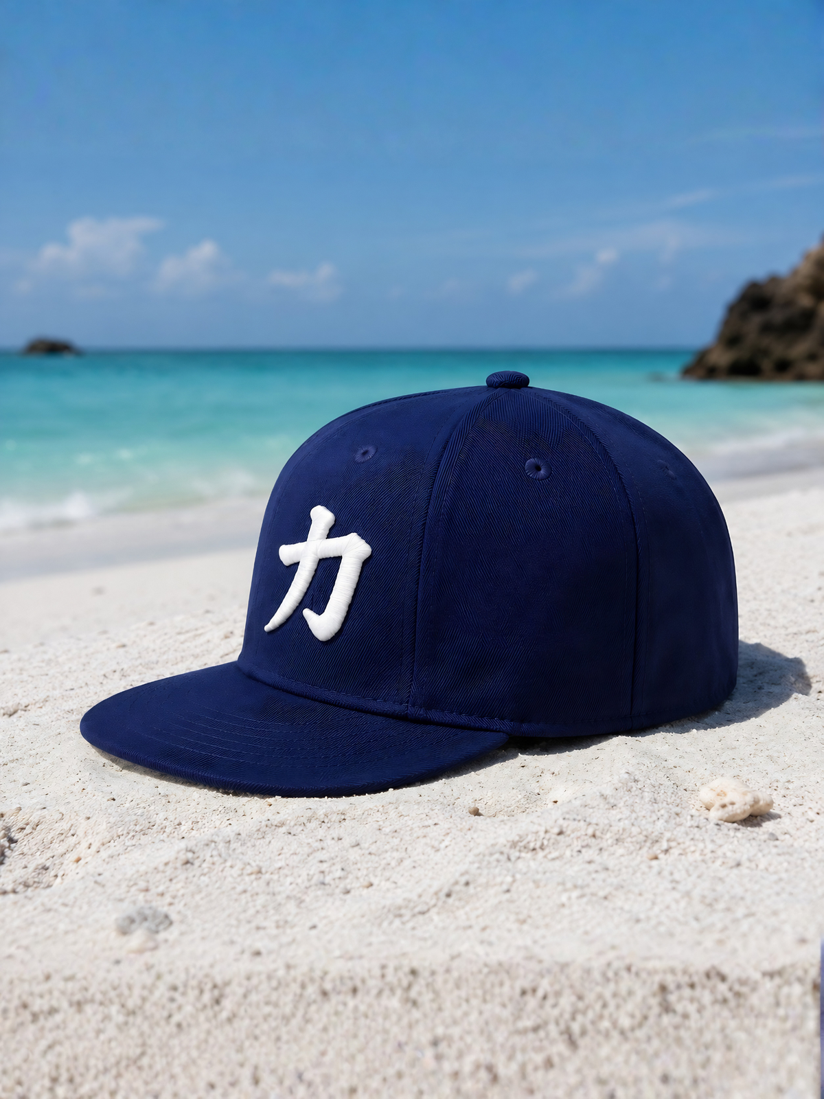 Osaka Strength 力 Navy Blue Snapback
