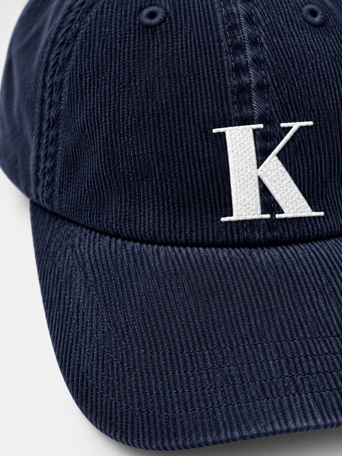 Kyoto Harmony 和 K Corduroy Japanese Navy Baseball Cap