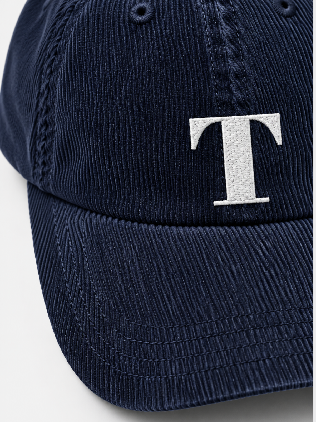 Tokyo Dream 夢 T Corduroy Japanese Navy Baseball Cap