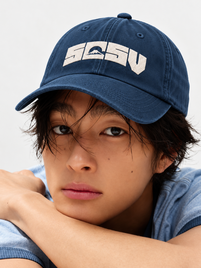 5C5V Originals Japanese Navy Baseball Cap