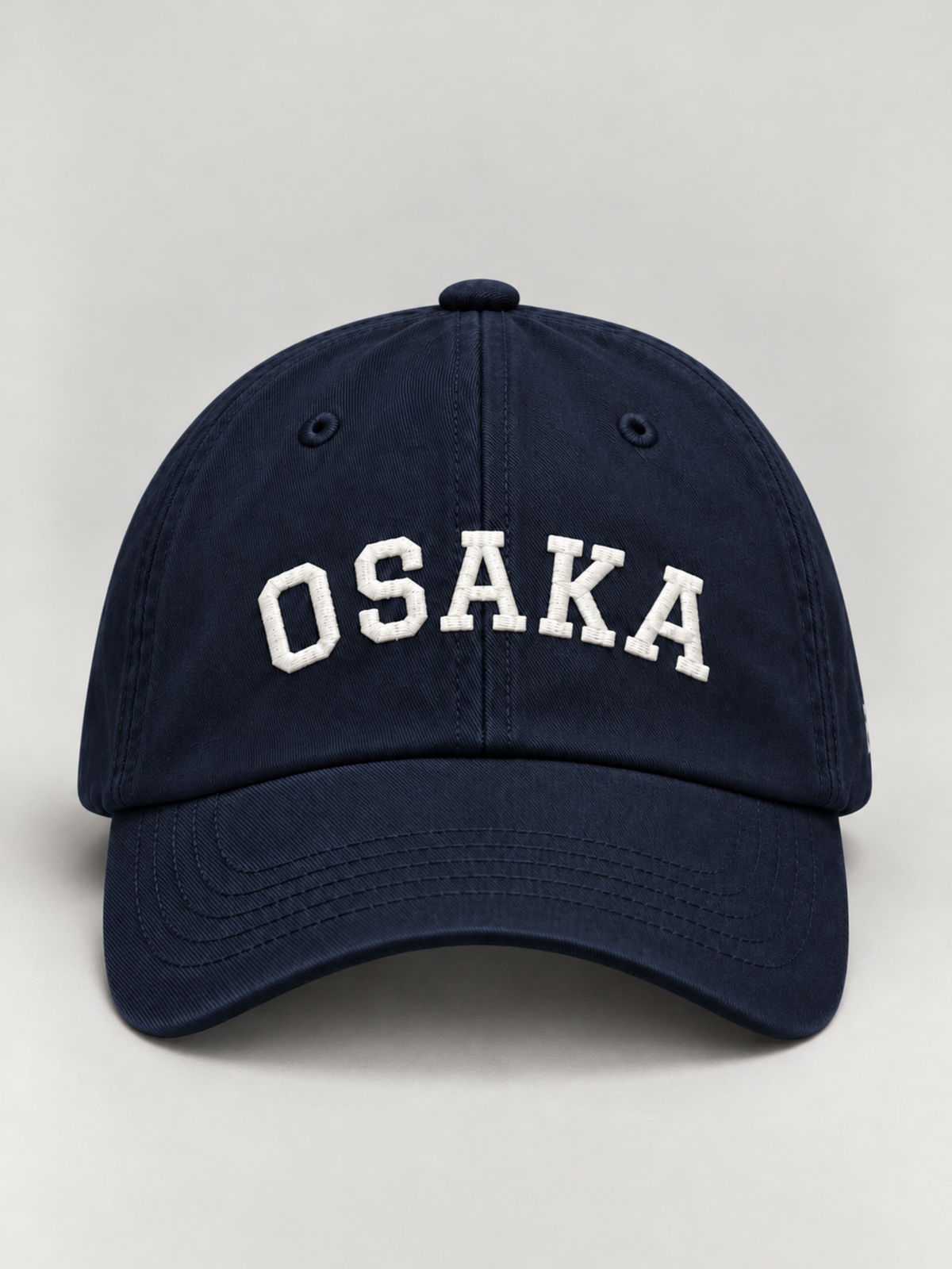 Osaka Strength 力 Varsity Japanese Navy Baseball Cap