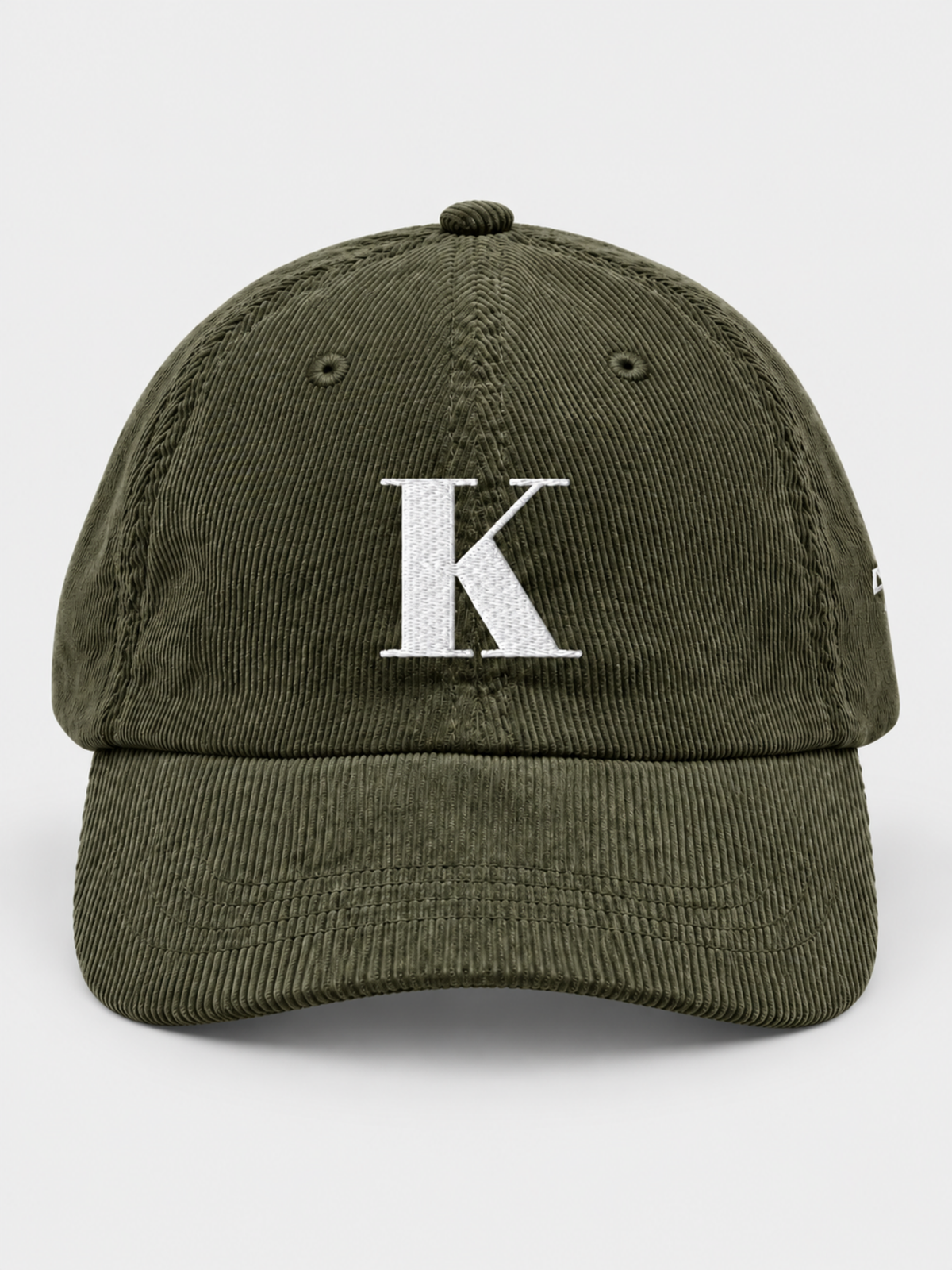 Kyoto Harmony 和 K Corduroy Japanese Olive Baseball Cap
