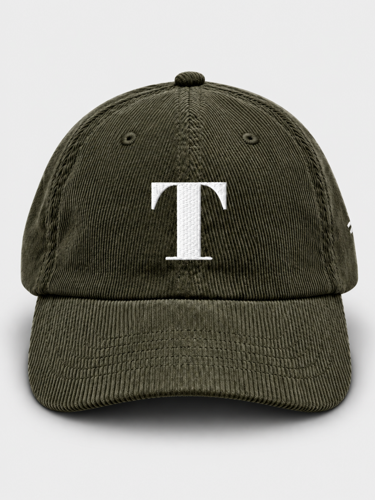 Tokyo Dream 夢 T Corduroy Japanese Olive Baseball Cap