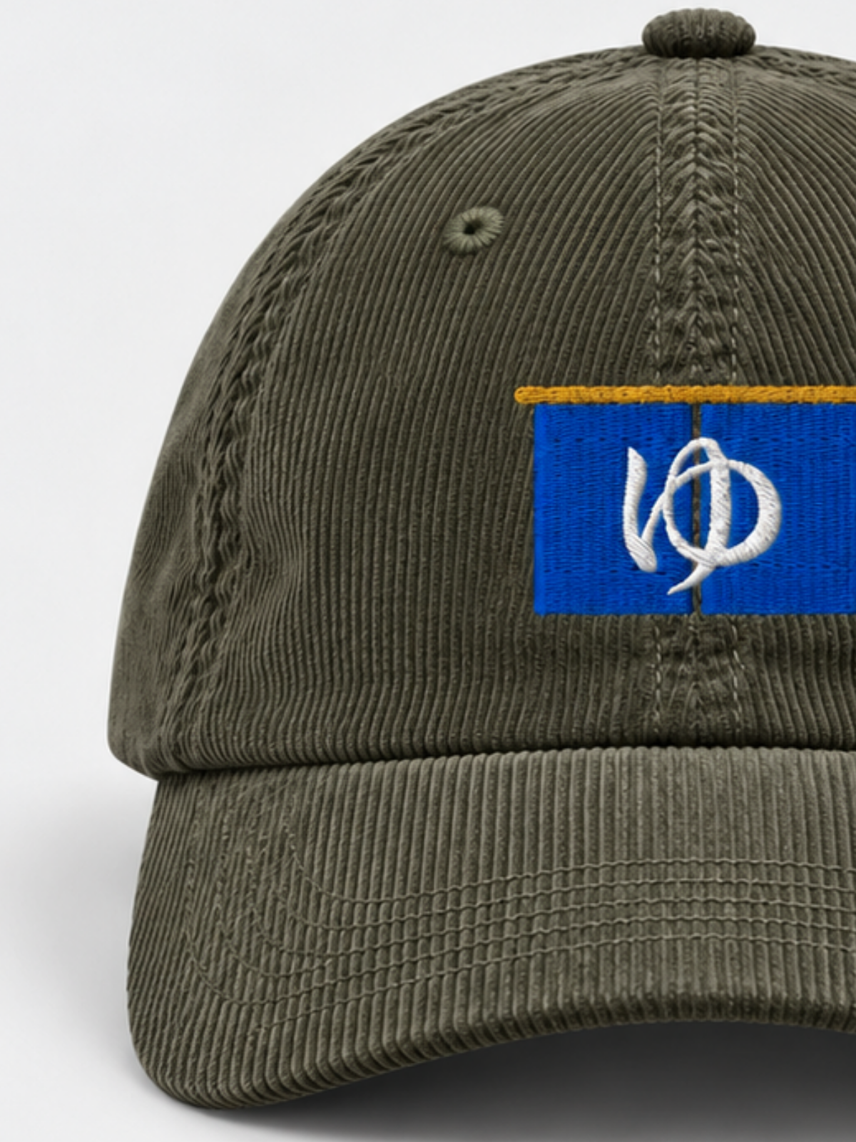 Sentō Japanese Corduroy Baseball Cap – Brown | 5C5V