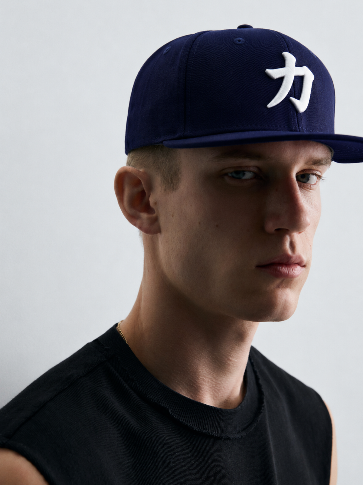 Osaka Strength 力 Navy Blue Snapback