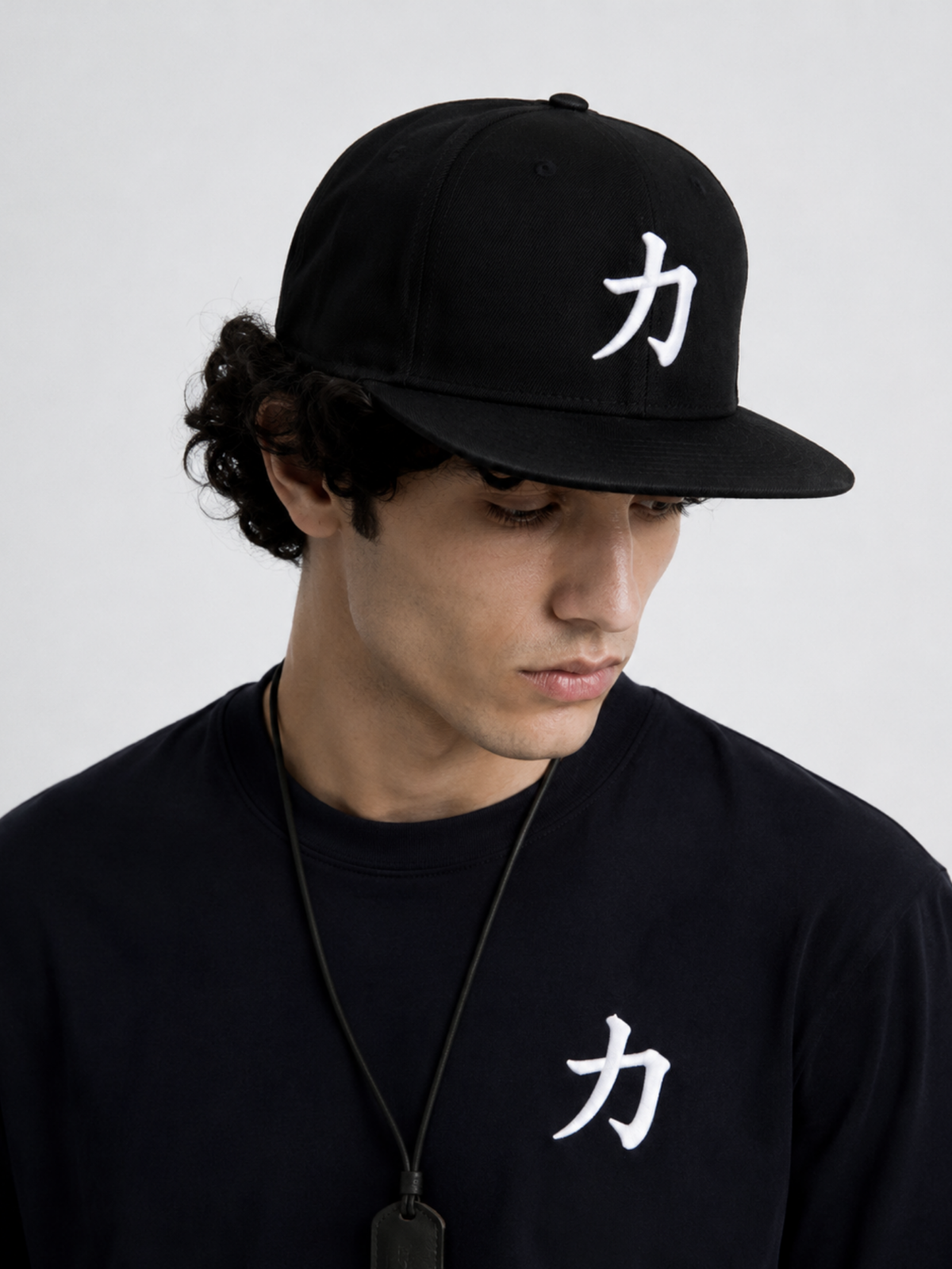 Osaka Strength 力 Black Snapback
