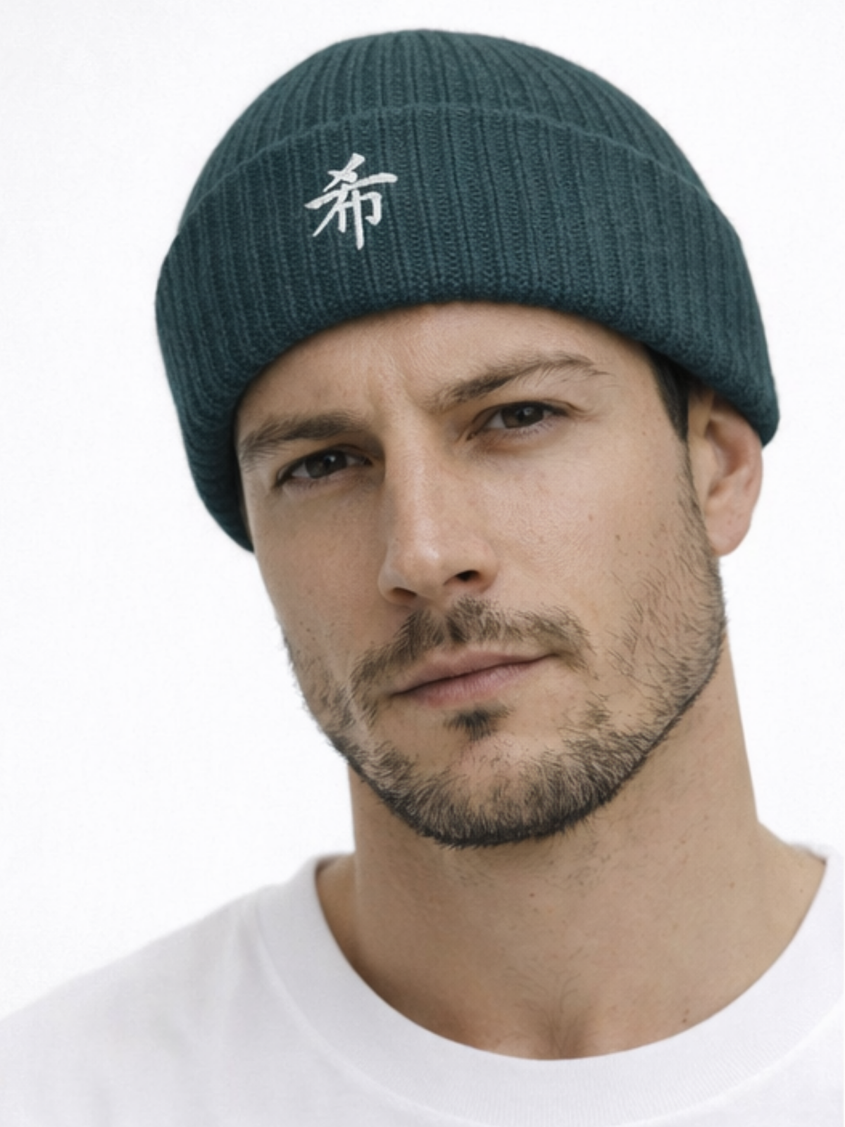 Osaka Strength 力 Ecru Fishermans Beanie | 5C5V