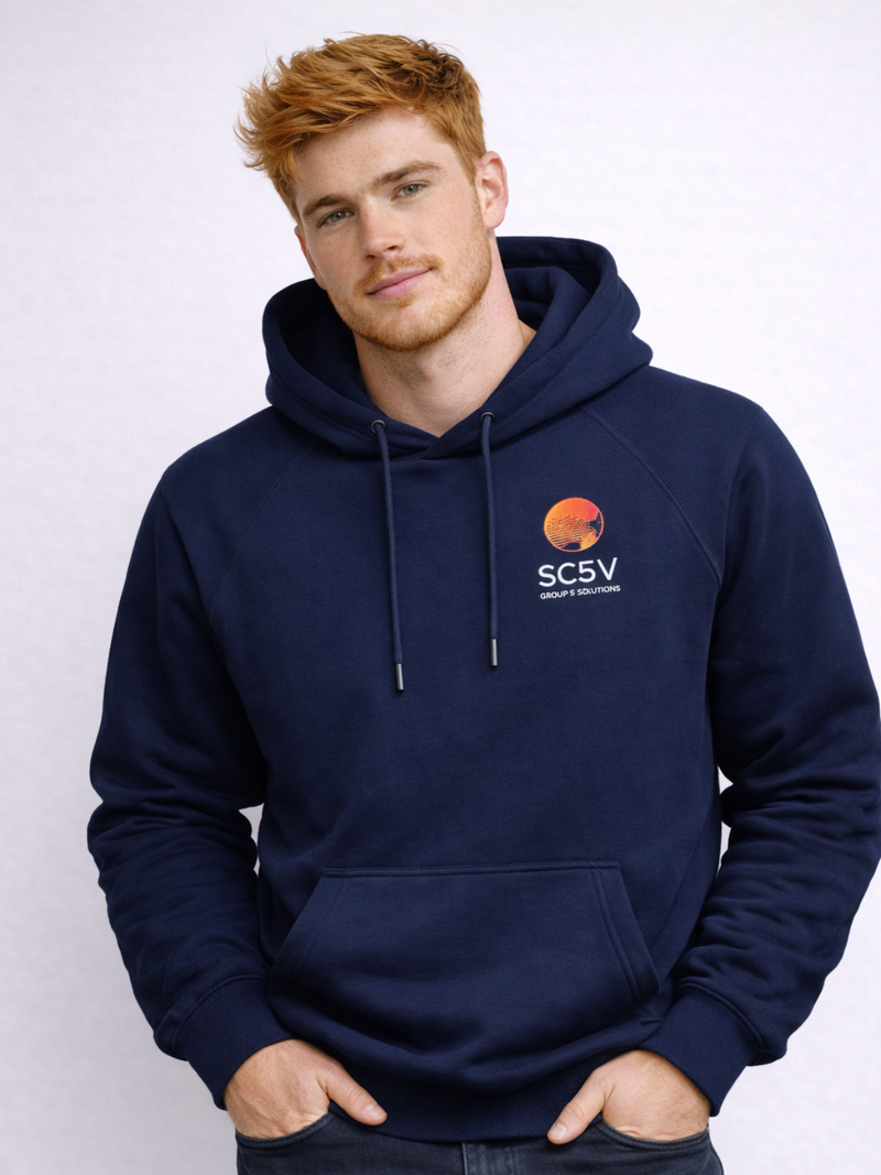 Tokyo Radiant Dawn Hoodie — Kanji Streetwear Hoodie | Navy Color